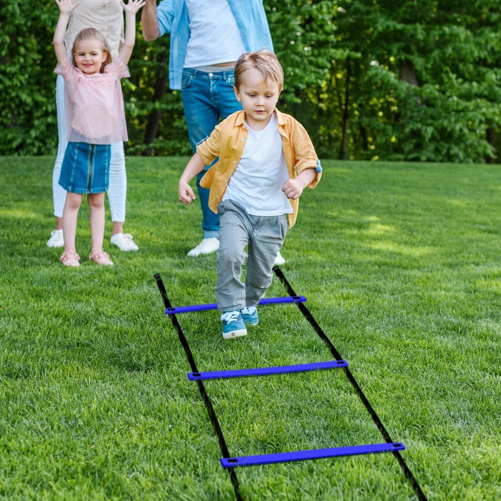 Pro Agility Ladder Agility Training Ladder Speed 12 Rung 20Ft with Carrying Bag